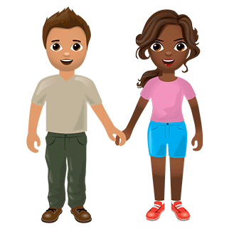 Emoji de parejas interraciales